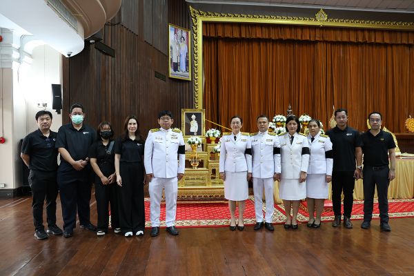 NIETS attended the 50-day Buddhist merit-making ceremony in royal dedication to Her Royal Highness Princess Bajrakitiyabha Narendiradebyavati.