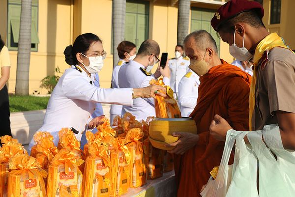 The merit-ceremony to commemorate the Birthday Anniversary of His Majesty King Bhumibol Adulyadej The Great, Thai National Day and Thai Father’s Day 2022