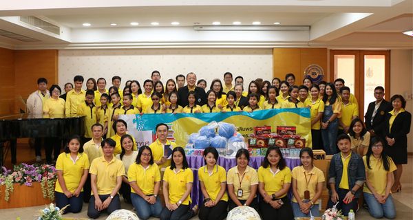 NIETS provide voluntary public service activities in celebrating the auspicious occasion of the coronation ceremony of the King Rama X at foundation for the blind in Thailand under the patronage of H.M. the Queen