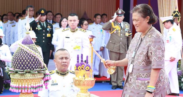 The director of NIETS also grant an audience Her Royal Highness Princess Maha Chakri Sirindhorn has presided over the opening of museum of education, Ministry of Education (MOE).