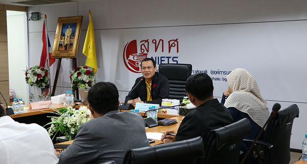 NIETS had the meeting for working-group who administered human resource development project in terms of testing for testing-center level and trial to using the electronic learning.