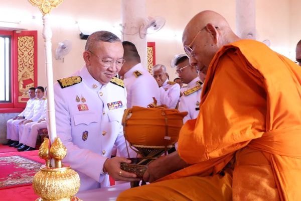 NIETS attended the ceremony of the Royal Kathina robes to the Ministry of Education for the year 2024 at Klang Temple, the Royal Monastery, Mueang Buriram District, Buriram Province.