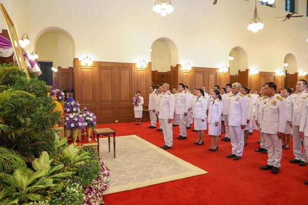 The Ministry of Education signed to offer blessings for celebration on the occasion of Her Majesty Queen Suthida Bajrasudhabimalalakshana birthday anniversary on June 3, 2025.