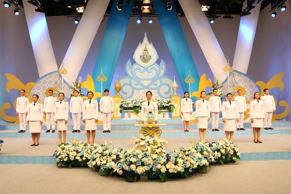 NIETS participated in a TV studio recording to offer best wishes on the auspicious occasion of Her Majesty Queen Sirikit the Queen Mother’s birthday anniversary.