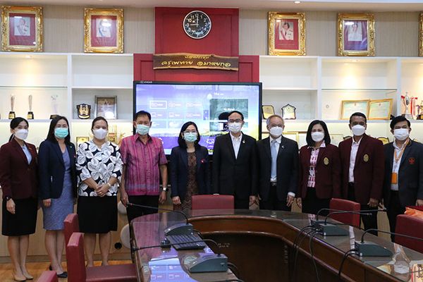 Visit to site for the testing field for the Teacher’s Professional Competencies Testing and Assessment (the 1st/2022) at Santiratwitthayarai school